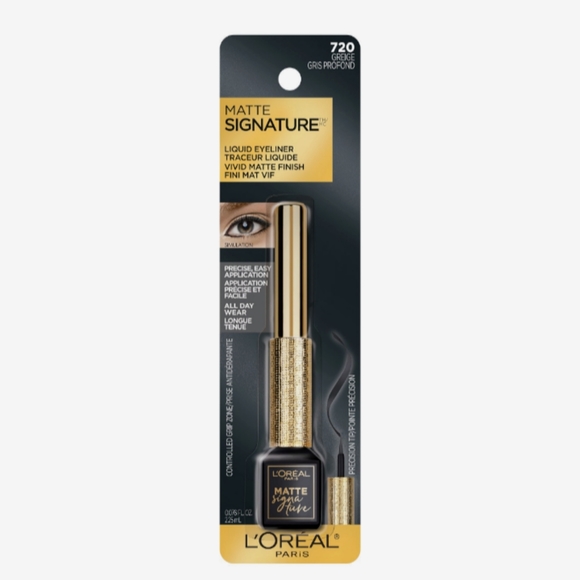 🔥4/$20🔥 L'Oreal Matte Signature Liquid Eyeliner (720-Greige)
